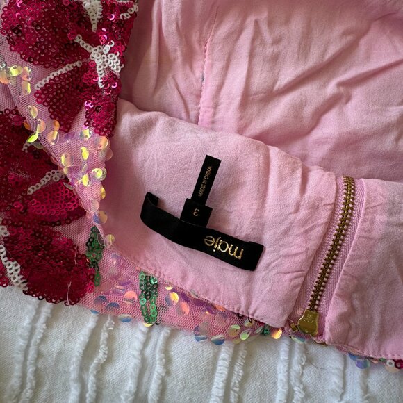 Maje Lustik Sequin Top - Size L - Picture 8 of 8